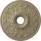 Ekena Millwork Ashley Ceiling Medallion (Fits Canopies up to 4 3/4"), 23 7/8"OD x 4"ID x 2 1/8"P, Gobi Desert CM23ASGDF - alternate 1